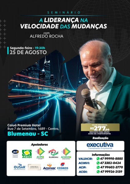 Seminrio A Liderana na Velocidade das Mudanas